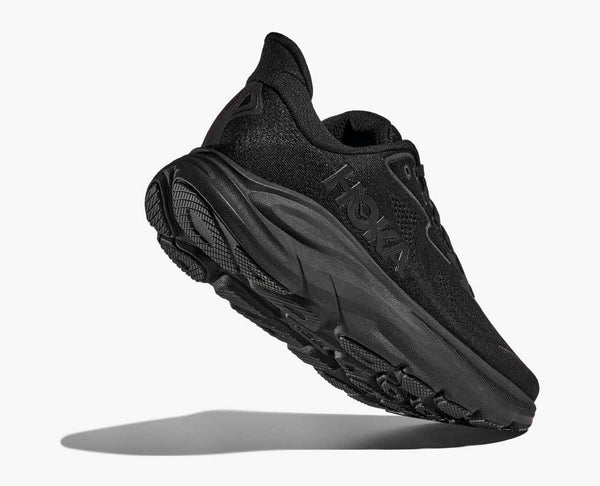 Hoka Men's Clifton 10, wide width 2E, black