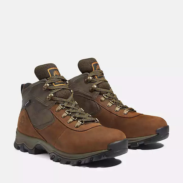 Timberland Men's Mt. Maddsen waterproof mid hiker WIDE WIDTH, dark brown