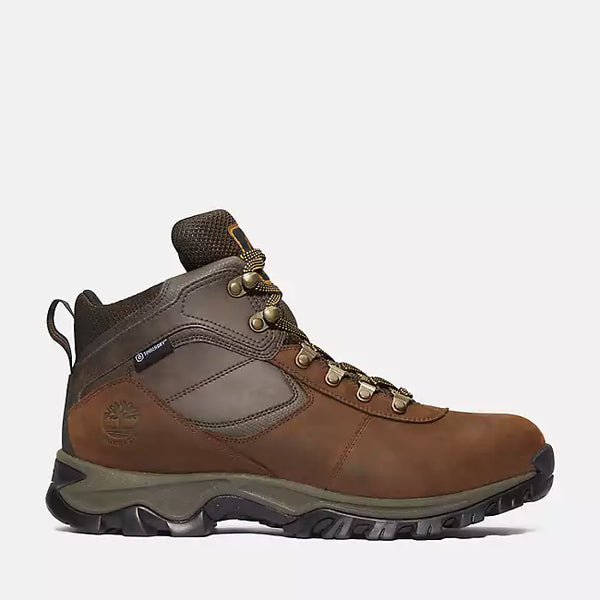 Timberland Men's Mt. Maddsen waterproof mid hiker WIDE WIDTH, dark brown