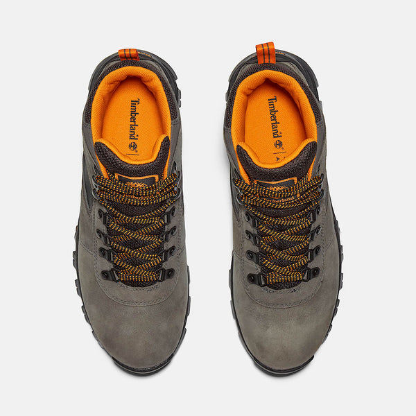 Timberland Men's Mt. Maddsen Waterproof mid-hiker boot, Castle Grey
