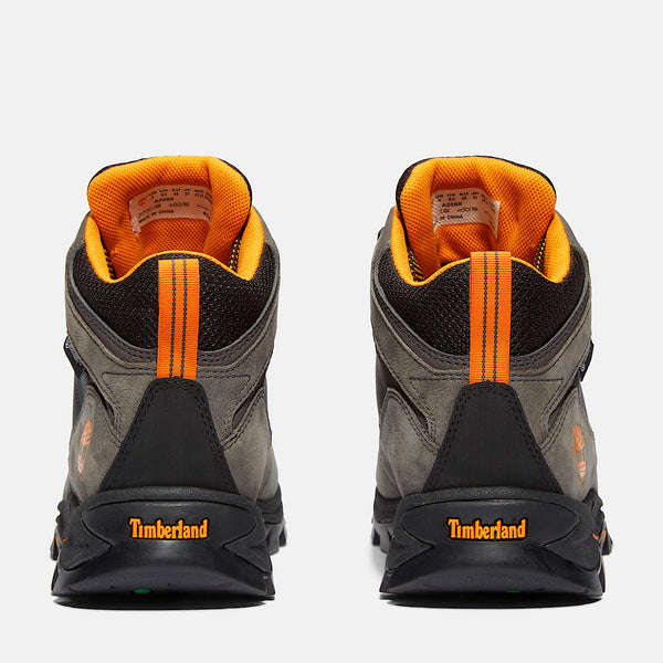 Timberland Men's Mt. Maddsen Waterproof mid-hiker boot, Castle Grey