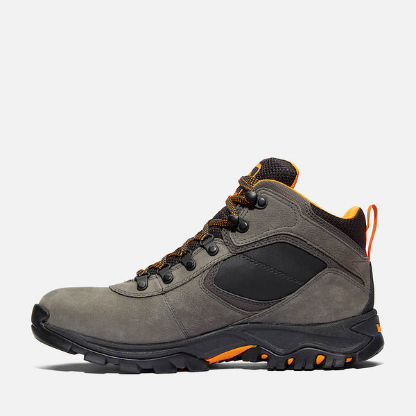 Timberland Men's Mt. Maddsen Waterproof mid-hiker boot, Castle Grey