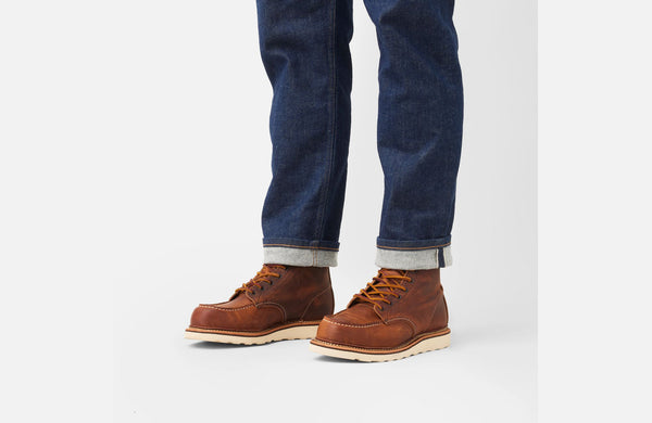 Red Wing Heritage Classic Moc 1907 Copper Rough and Tough