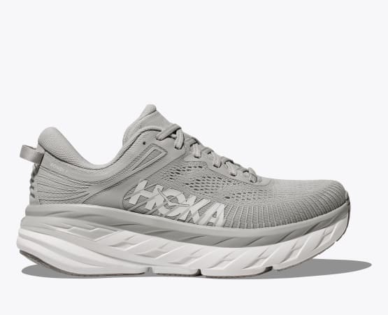 Hoka Women's Bondi 7, harbor mist / white