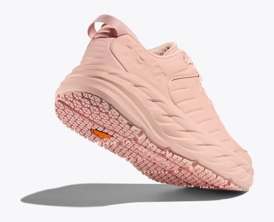 HOKA Women's Bondi SR, peach whip / peach whip