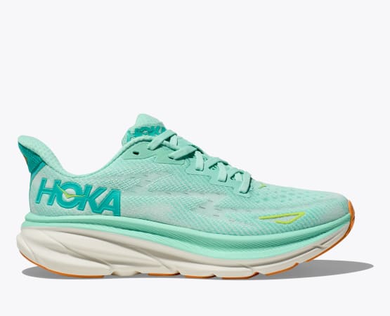 HOKA Women's Clifton 9, aqua