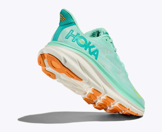 HOKA Women's Clifton 9, aqua