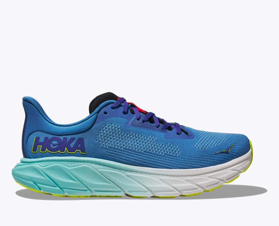 Hoka Men's Arahi 7, virtual blue / cerise