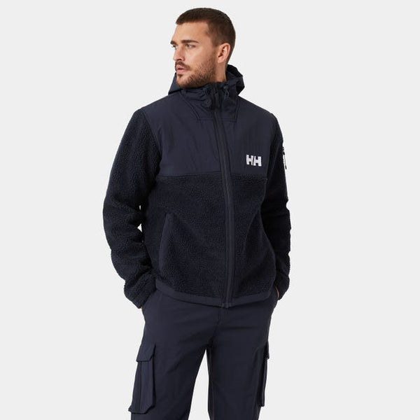 Helly Hansen Men's Patrol Pile fleece jacket, blue