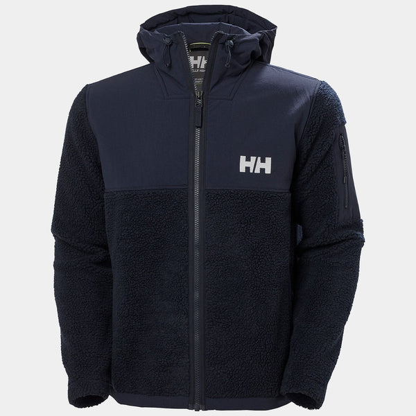 Helly Hansen Men's Patrol Pile fleece jacket, blue
