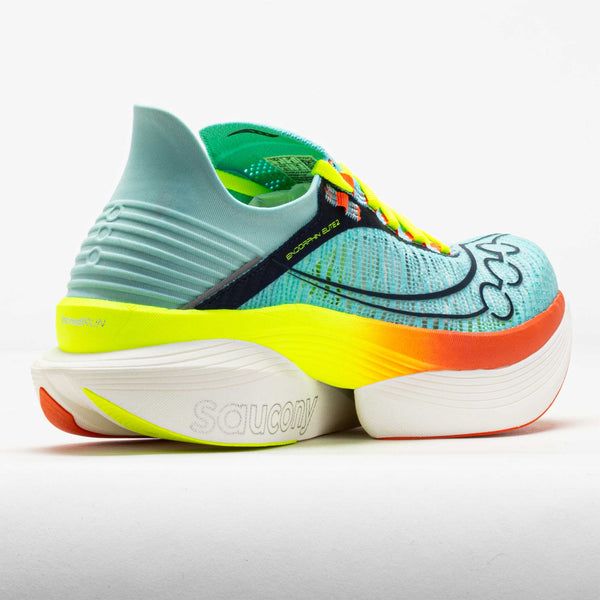 Saucony Unisex Endorphin Elite 2, Splash / Fire