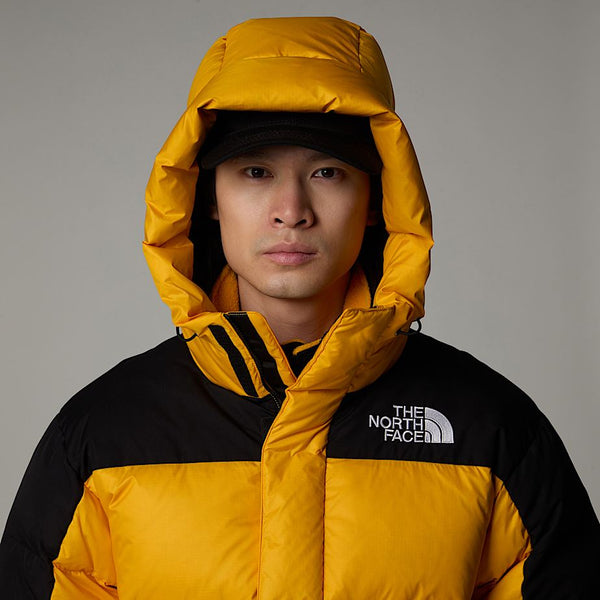 The North Face Men's Himalayan Down Parka, summit gold/ black