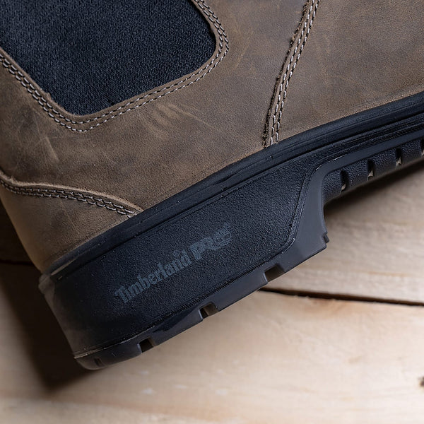 Timberland Men's Nashoba Casual Composite Toe Work Shoe, wide 2E, Turkish Coffee Brown