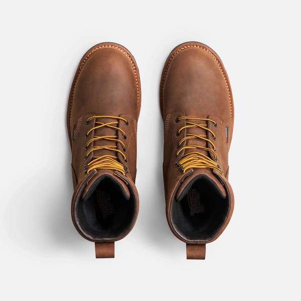 Red Wing LoggerMax
Men's 9-inch Waterproof, Insulated Safety Toe Boot wide 2E, Brown