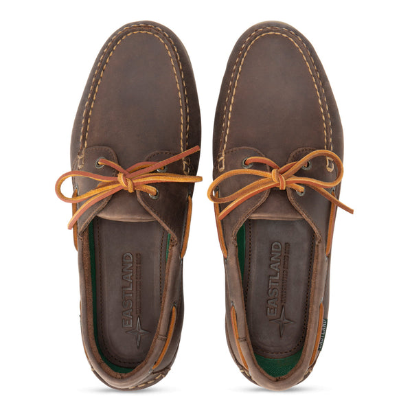 Eastland Men's Sea Dog Boat Shoe - Dark Walnut
