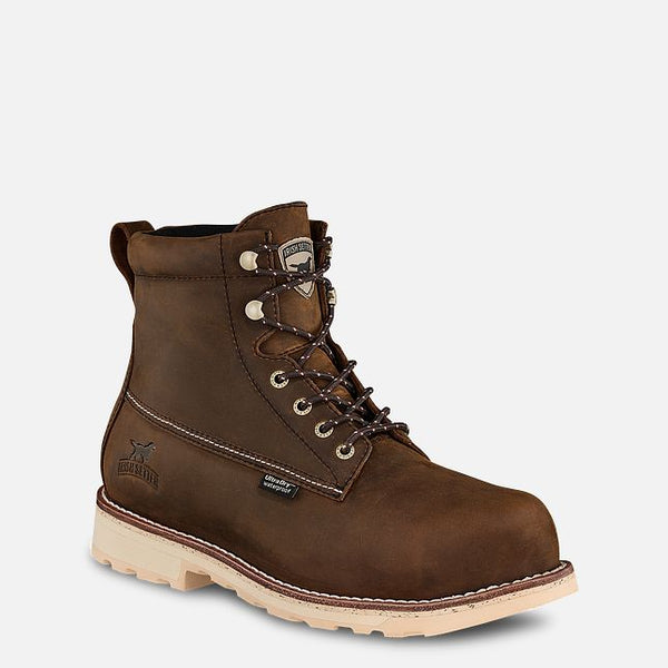 Irish Setter by Red Wing, Wingshooter ST, Men's 6-inch Waterproof Leather Safety Toe Boot, Style 83622