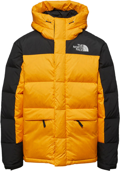 The North Face Men's Himalayan Down Parka, summit gold/ black