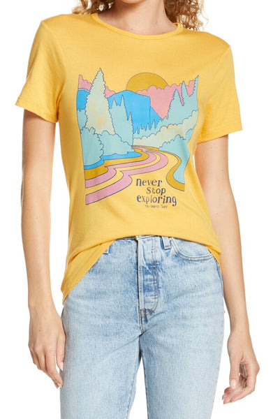 The North Face W Adventure Tee Amber