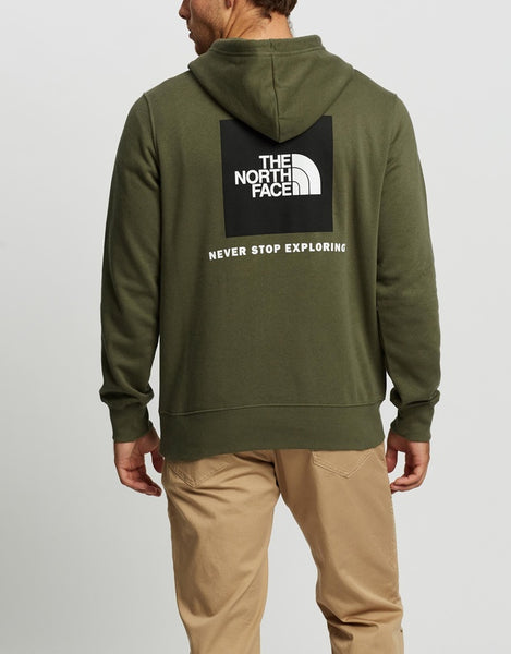 The North Face NSE Box Hoodie Burnt Olive