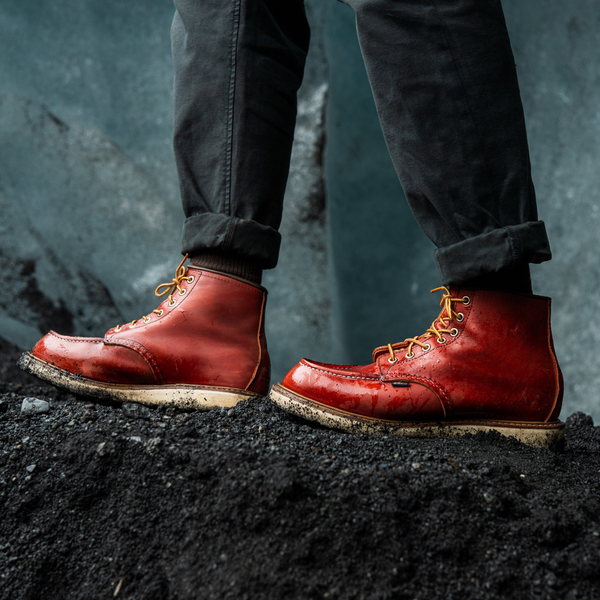 Red wing heritage classic moc on sale