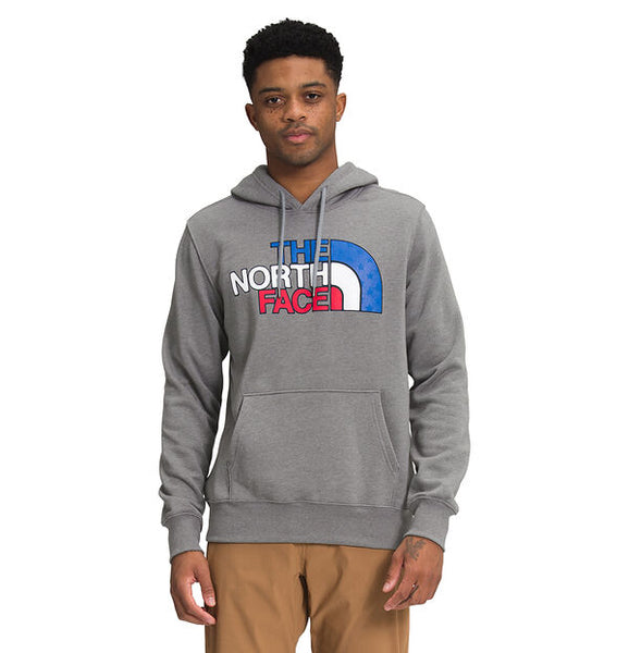 The North Face USA Box Hoodie Heather Gray